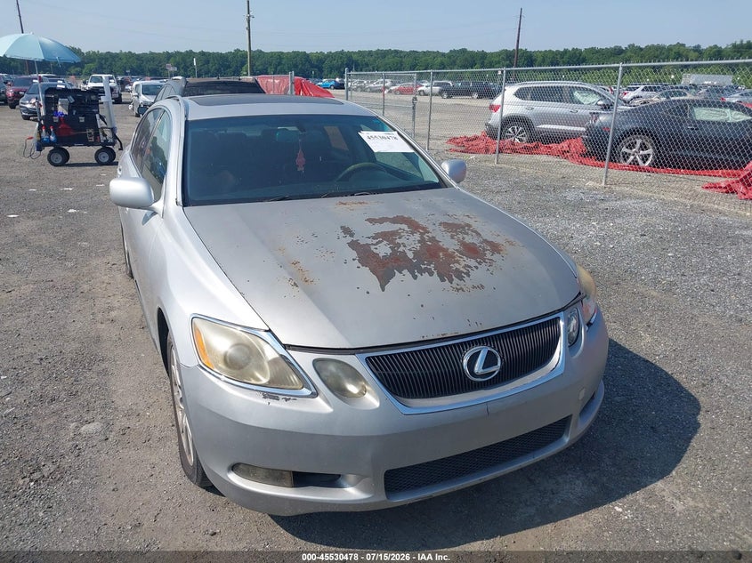 2007 Lexus Gs 350 VIN JTHCE96S270003082 IAAI salvage auction — NORMAL WEAR, Clear (Delaware), sold $225 on 2026-07-27 (photo 6)