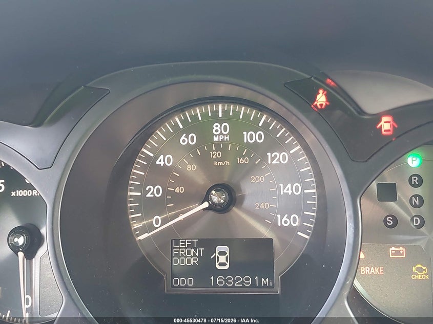 2007 Lexus Gs 350 VIN JTHCE96S270003082 IAAI salvage auction — NORMAL WEAR, Clear (Delaware), sold $225 on 2026-07-27 (photo 7)