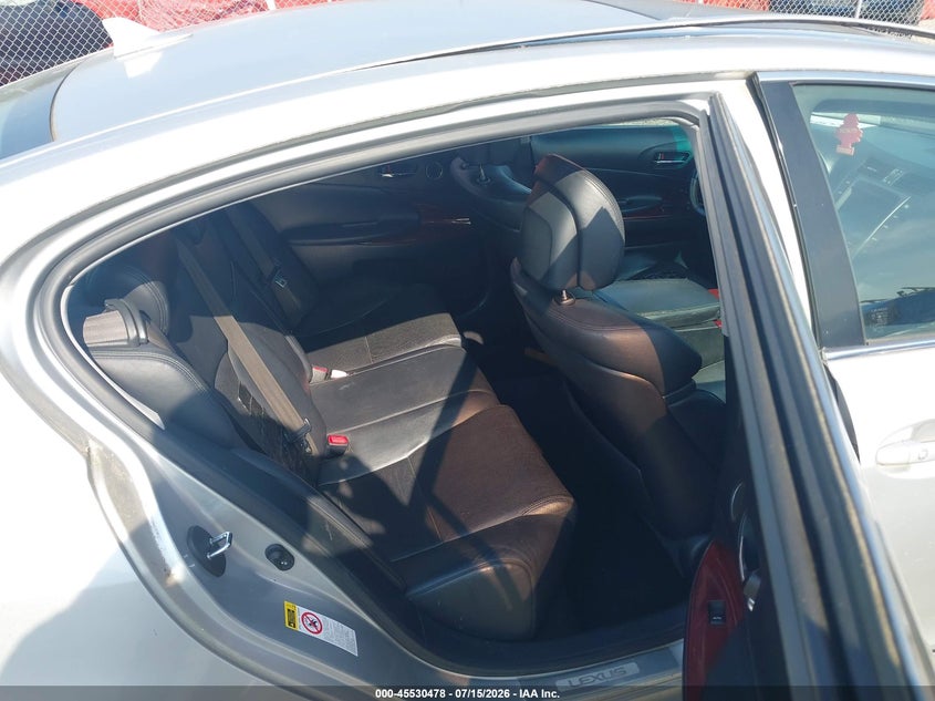2007 Lexus Gs 350 VIN JTHCE96S270003082 IAAI salvage auction — NORMAL WEAR, Clear (Delaware), sold $225 on 2026-07-27 (photo 8)