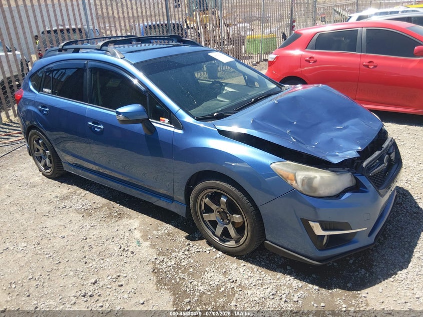 2016 Subaru Impreza VIN JF1GPAU62G8216299 IAAI salvage auction — FRONT END, Salvage (Nevada), sold $750 on 2026-07-24 (photo 1)