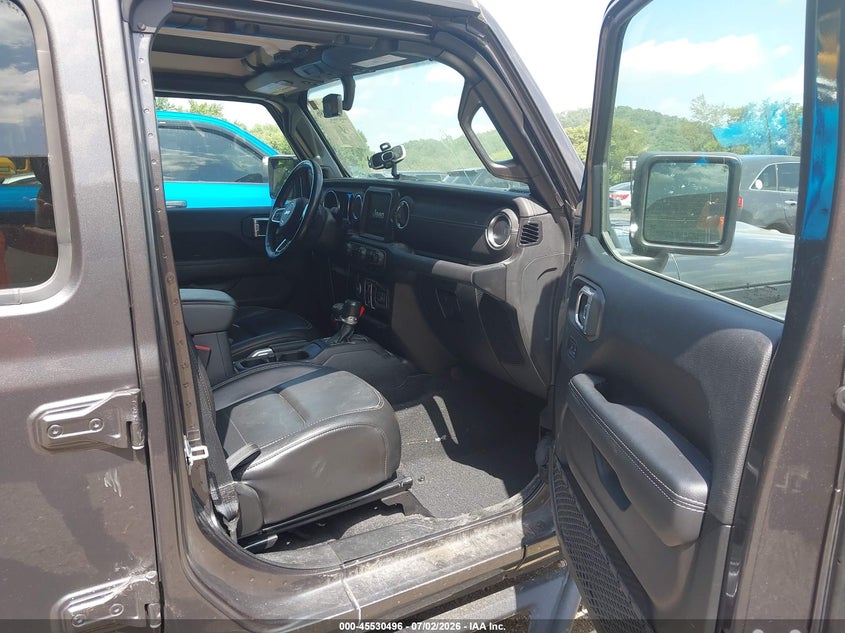 2021 Jeep Gladiator VIN 1C6HJTFG5ML617041 IAAI salvage auction — SIDE, Salvage Title, sold $13,000 on 2026-09-02 (photo 5)