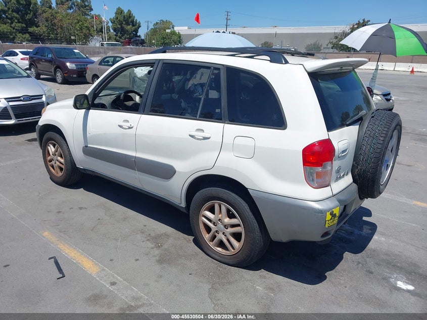 2001 Toyota Rav4 VIN JTEGH20V810024526 IAAI salvage auction — NORMAL WEAR, Clear - Dealer Only (California), sold $875 on 2026-07-29 (photo 3)