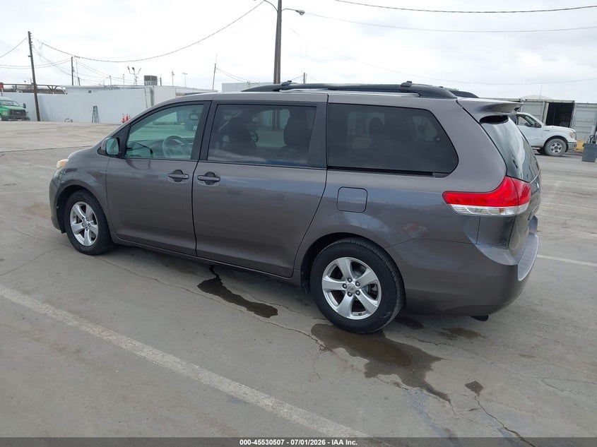 2013 Toyota Sienna VIN 5TDKK3DC0DS397091 IAAI salvage auction — FRONT END, Salvage Title, sold $2,650 on 2026-07-22 (photo 3)