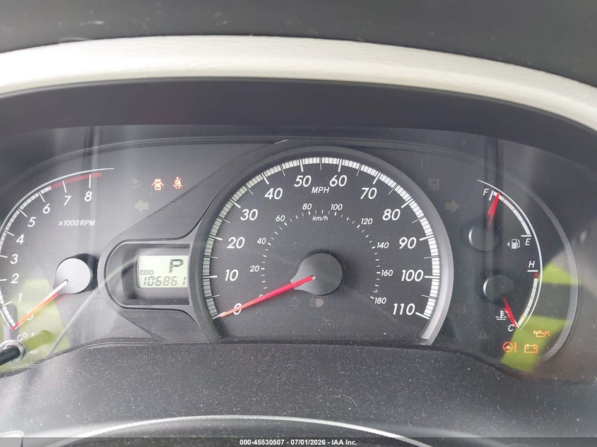 2013 Toyota Sienna VIN 5TDKK3DC0DS397091 IAAI salvage auction — FRONT END, Salvage Title, sold $2,650 on 2026-07-22 (photo 7)
