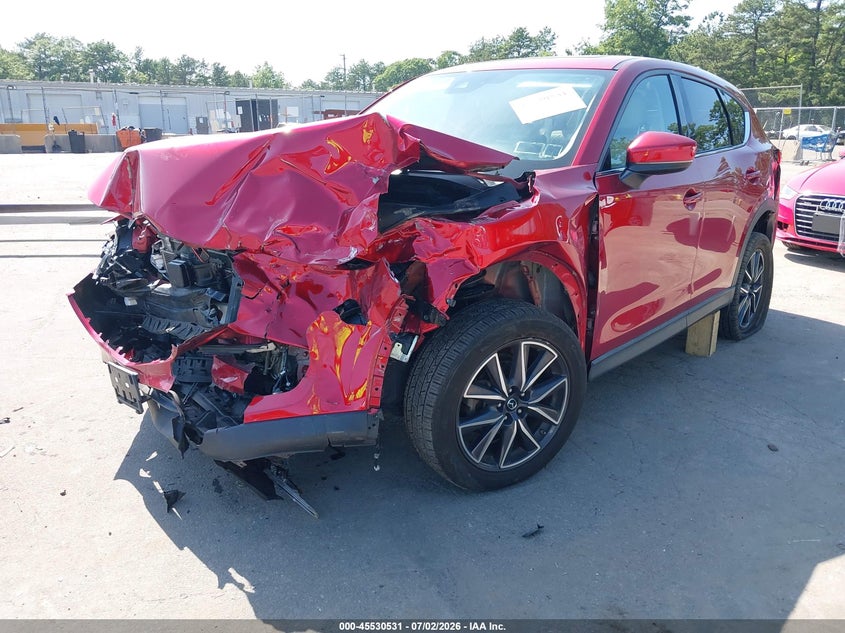 2018 Mazda Cx-5 VIN JM3KFBDM1J0472118 IAAI salvage auction — FRONT END, Salvage Title, sold $1,800 on 2026-07-21 (photo 2)