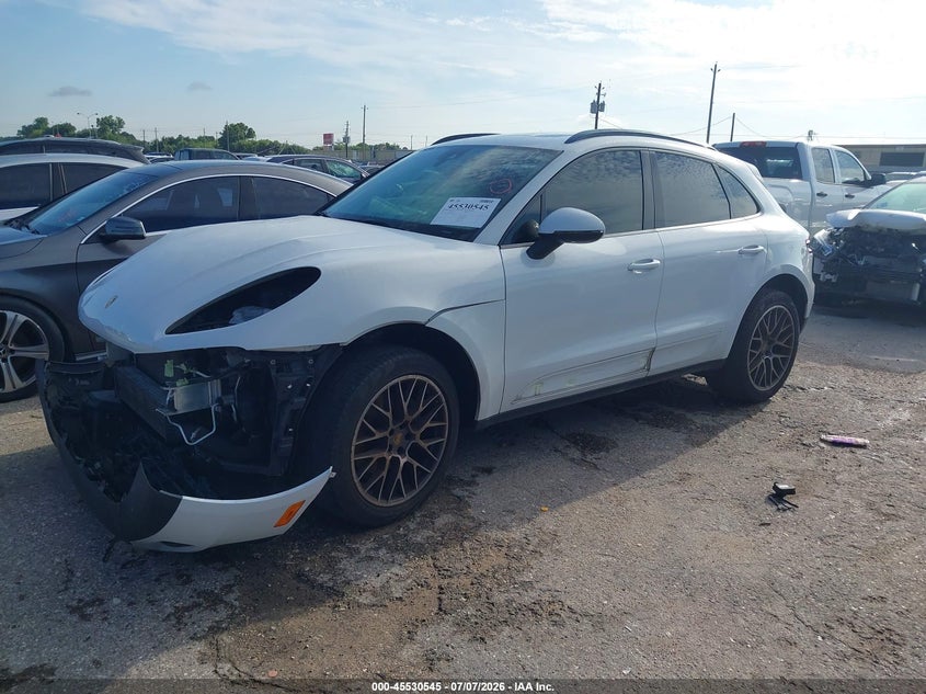 2018 Porsche Macan VIN WP1AA2A58JLB03723 IAAI salvage auction — FRONT END, Salvage Title, sold $7,300 on 2026-08-01 (photo 2)