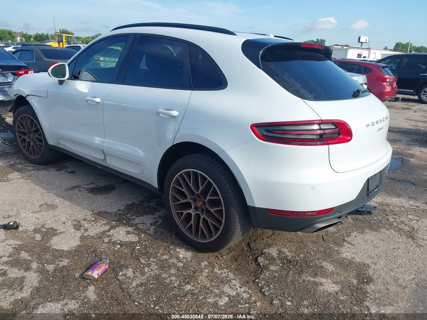 2018 Porsche Macan VIN WP1AA2A58JLB03723 IAAI salvage auction — FRONT END, Salvage Title, sold $7,300 on 2026-08-01 (photo 3)