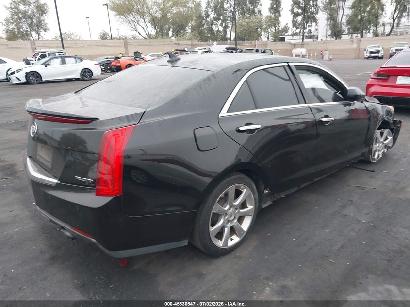 2014 Cadillac Ats VIN 1G6AB5RX9E0107196 IAAI salvage auction — LEFT & RIGHT, Salvage Certificate (California), sold $425 on 2026-07-24 (photo 4)