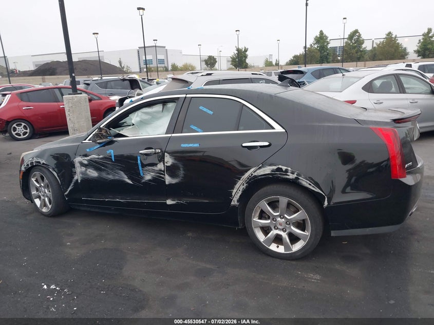 2014 Cadillac Ats VIN 1G6AB5RX9E0107196 IAAI salvage auction — LEFT & RIGHT, Salvage Certificate (California), sold $425 on 2026-07-24 (photo 6)