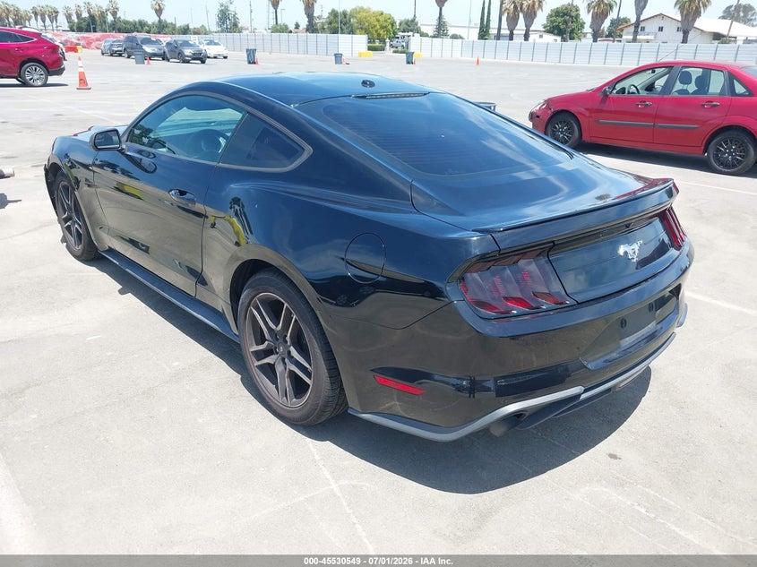 2018 Ford Mustang VIN 1FA6P8THXJ5112398 IAAI salvage auction — RIGHT FRONT, Salvage Title, sold $4,200 on 2026-07-10 (photo 3)