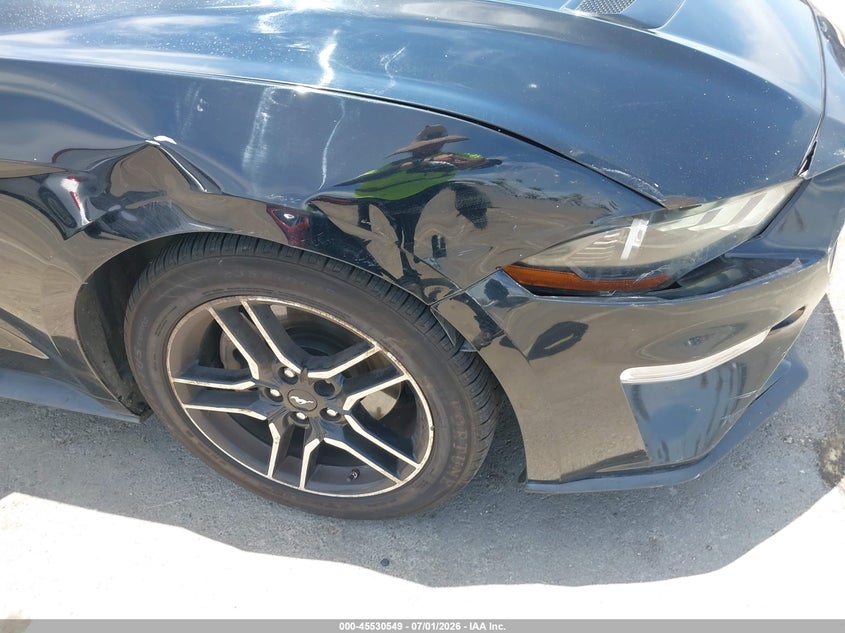 2018 Ford Mustang VIN 1FA6P8THXJ5112398 IAAI salvage auction — RIGHT FRONT, Salvage Title, sold $4,200 on 2026-07-10 (photo 6)