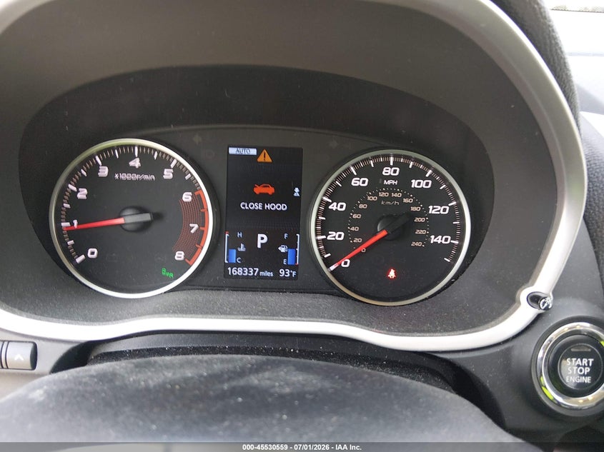 2019 Mitsubishi Eclipse cross VIN JA4AT5AA8KZ003799 IAAI salvage auction — FRONT END, Salvage Title, sold $2,800 on 2026-08-29 (photo 7)