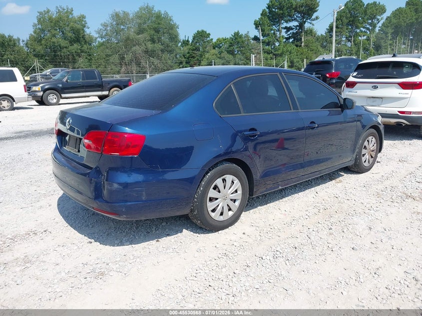 2012 Volkswagen Jetta VIN 3VW2K7AJ8CM405346 IAAI salvage auction — NORMAL WEAR, Clear (Alabama), sold $425 on 2026-08-03 (photo 4)