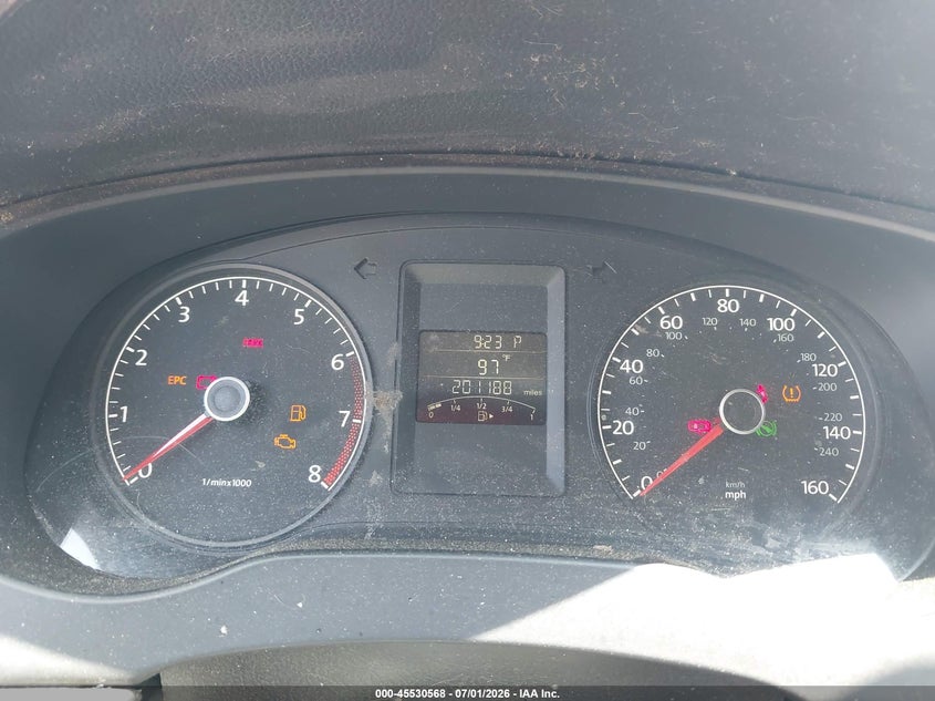 2012 Volkswagen Jetta VIN 3VW2K7AJ8CM405346 IAAI salvage auction — NORMAL WEAR, Clear (Alabama), sold $425 on 2026-08-03 (photo 7)