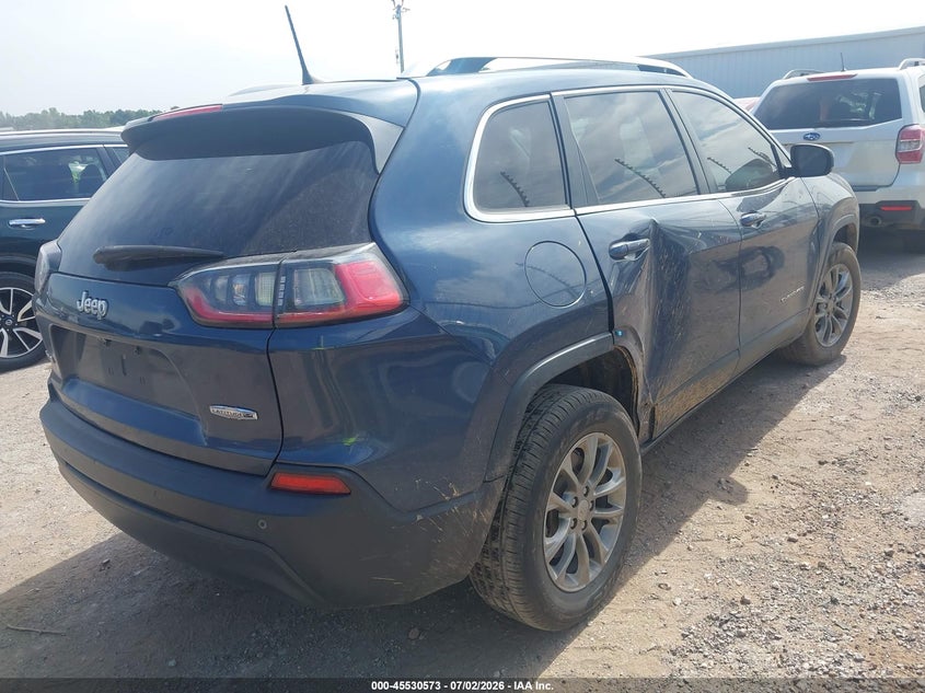 2019 Jeep Cherokee VIN 1C4PJMLB9KD455361 IAAI salvage auction — REAR END, Salvage (Oklahoma), sold $1,200 on 2026-08-31 (photo 4)