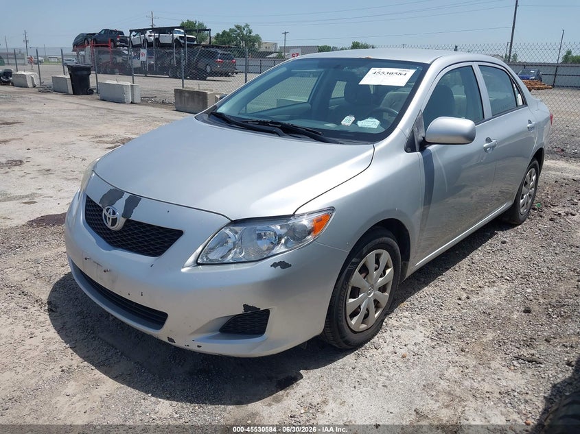 2009 Toyota Corolla VIN JTDBL40E29J008711 IAAI salvage auction — NORMAL WEAR, Clear (New York), sold $1,400 on 2026-07-14 (photo 2)