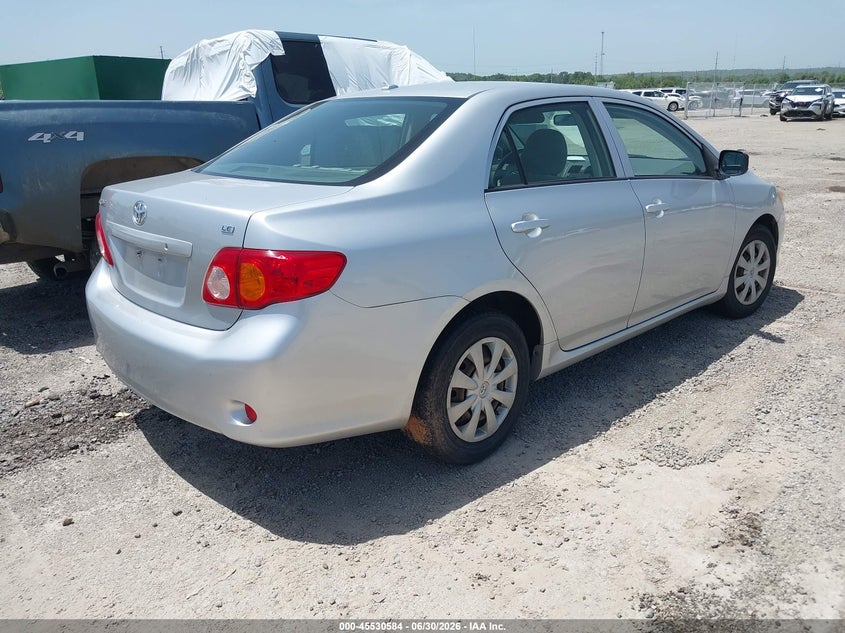 2009 Toyota Corolla VIN JTDBL40E29J008711 IAAI salvage auction — NORMAL WEAR, Clear (New York), sold $1,400 on 2026-07-14 (photo 4)