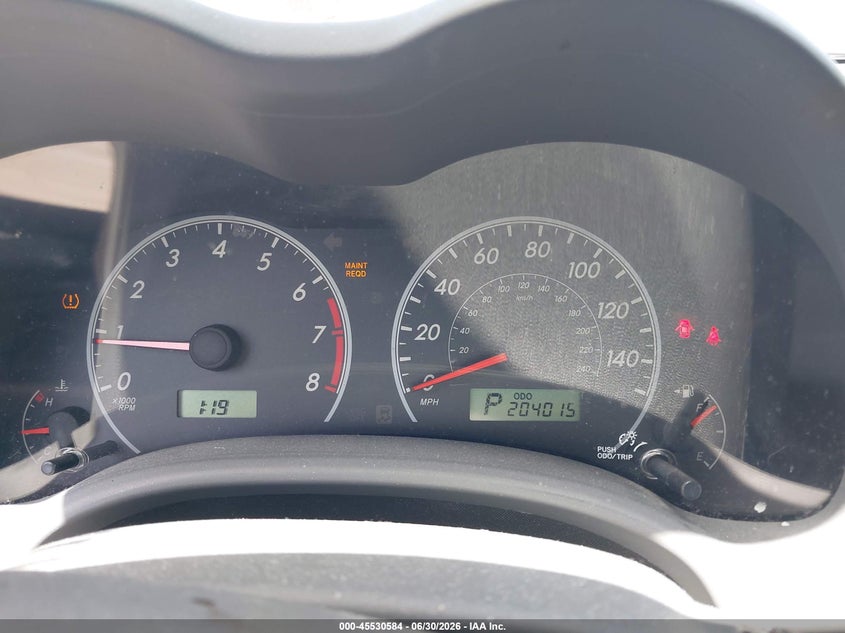 2009 Toyota Corolla VIN JTDBL40E29J008711 IAAI salvage auction — NORMAL WEAR, Clear (New York), sold $1,400 on 2026-07-14 (photo 7)