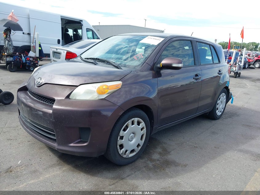 2012 Scion Xd VIN JTKKU4B4XC1024611 IAAI salvage auction — REAR END, Salvage Title, sold $725 on 2026-07-23 (photo 2)