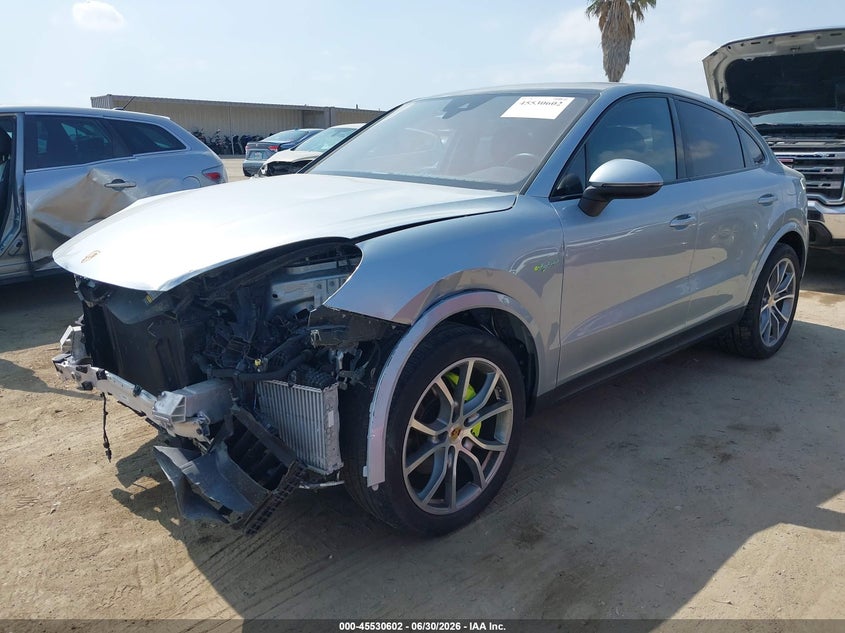 2022 Porsche Cayenne VIN WP1BE2AY8NDA51058 IAAI salvage auction — Front End, Salvage, sold $29,750 on 2026-07-08 (photo 2)