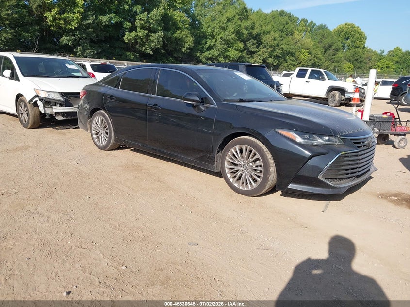2019 Toyota Avalon VIN 4T1BZ1FB3KU019923 IAAI salvage auction — WATER/FLOOD, Salvage (Tennessee), sold $8,500 on 2026-07-29 (photo 1)
