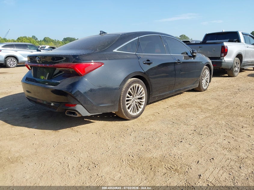 2019 Toyota Avalon VIN 4T1BZ1FB3KU019923 IAAI salvage auction — WATER/FLOOD, Salvage (Tennessee), sold $8,500 on 2026-07-29 (photo 4)