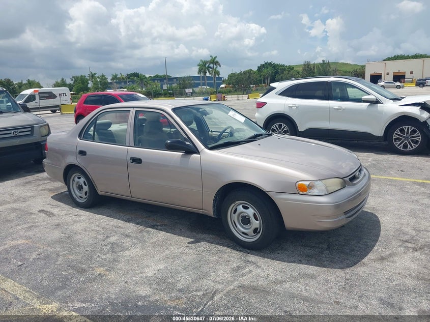 1999 Toyota Corolla VIN 1NXBR12E5XZ143229 IAAI salvage auction — NORMAL WEAR, Clear (Florida), sold $1,050 on 2026-07-09 (photo 1)