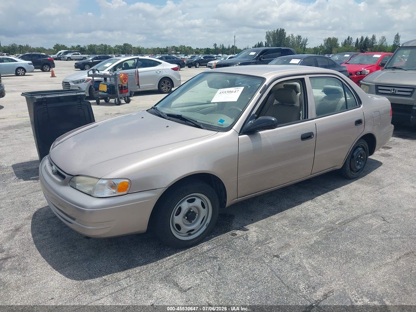 1999 Toyota Corolla VIN 1NXBR12E5XZ143229 IAAI salvage auction — NORMAL WEAR, Clear (Florida), sold $1,050 on 2026-07-09 (photo 2)