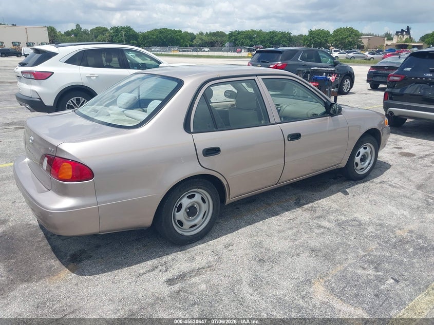 1999 Toyota Corolla VIN 1NXBR12E5XZ143229 IAAI salvage auction — NORMAL WEAR, Clear (Florida), sold $1,050 on 2026-07-09 (photo 4)