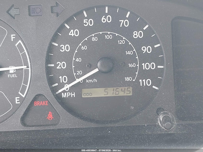 1999 Toyota Corolla VIN 1NXBR12E5XZ143229 IAAI salvage auction — NORMAL WEAR, Clear (Florida), sold $1,050 on 2026-07-09 (photo 7)