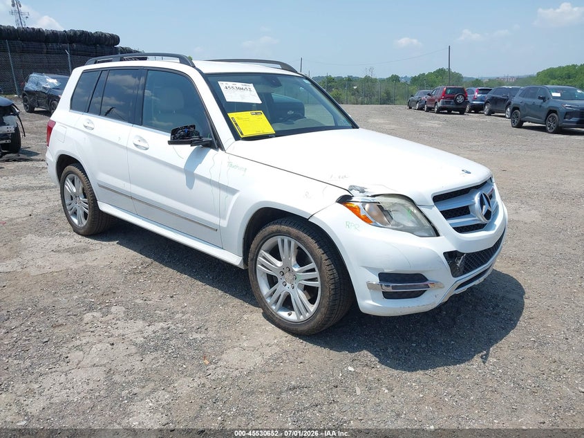 2014 Mercedes-benz Glk-klasse VIN WDCGG5HB8EG286329 IAAI salvage auction — RIGHT FRONT, Salvage Title, sold $3,150 on 2026-08-01 (photo 1)