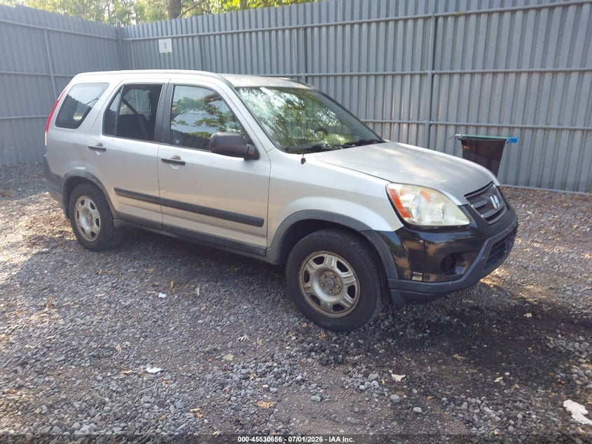 2006 Honda Cr-v VIN JHLRD78516C039503 IAAI salvage auction — NORMAL WEAR, Clear (New Jersey), sold $650 on 2026-07-29 (photo 1)
