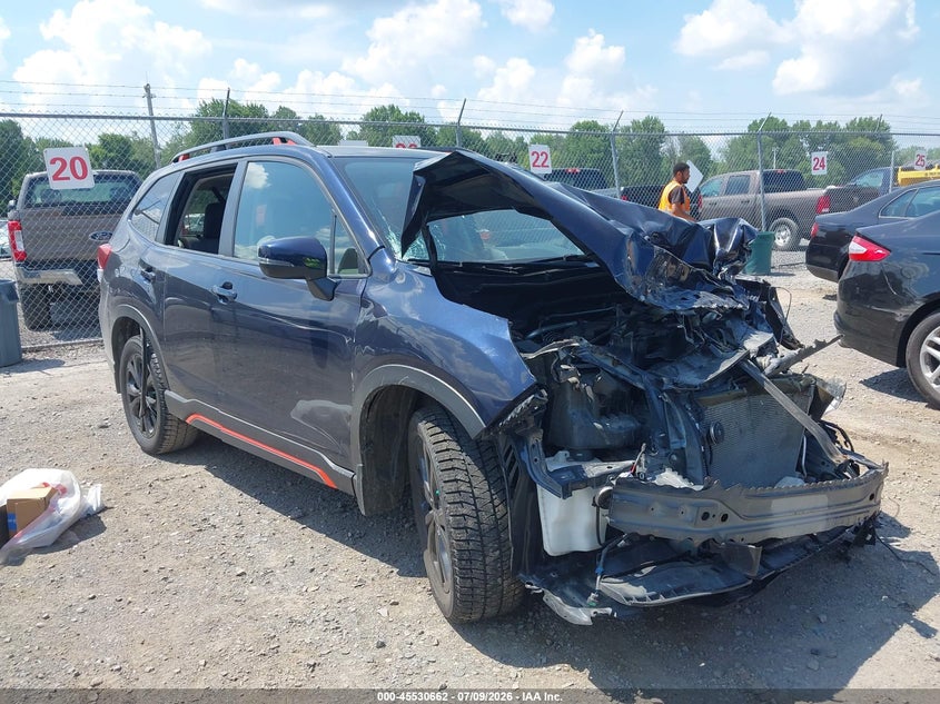 2020 Subaru Forester VIN JF2SKALC9LH429112 IAAI salvage auction — FRONT END, Mv-907A (New York), sold $2,650 on 2026-07-30 (photo 1)