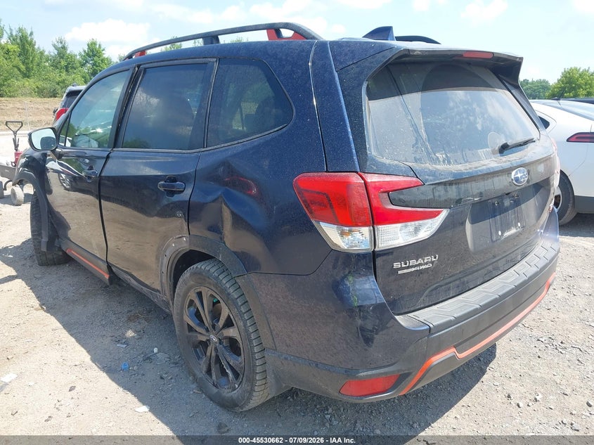2020 Subaru Forester VIN JF2SKALC9LH429112 IAAI salvage auction — FRONT END, Mv-907A (New York), sold $2,650 on 2026-07-28 (photo 3)