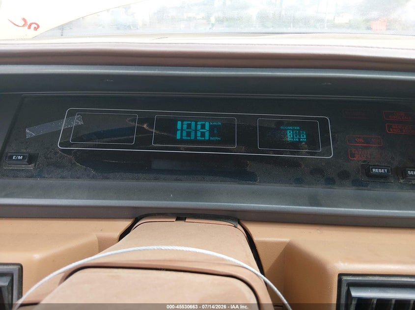 1989 Oldsmobile Cutlass supreme VIN 1G3WH14W3KD309108 IAAI salvage auction — NORMAL WEAR, Clear (Arizona), sold $25 on 2026-07-24 (photo 7)