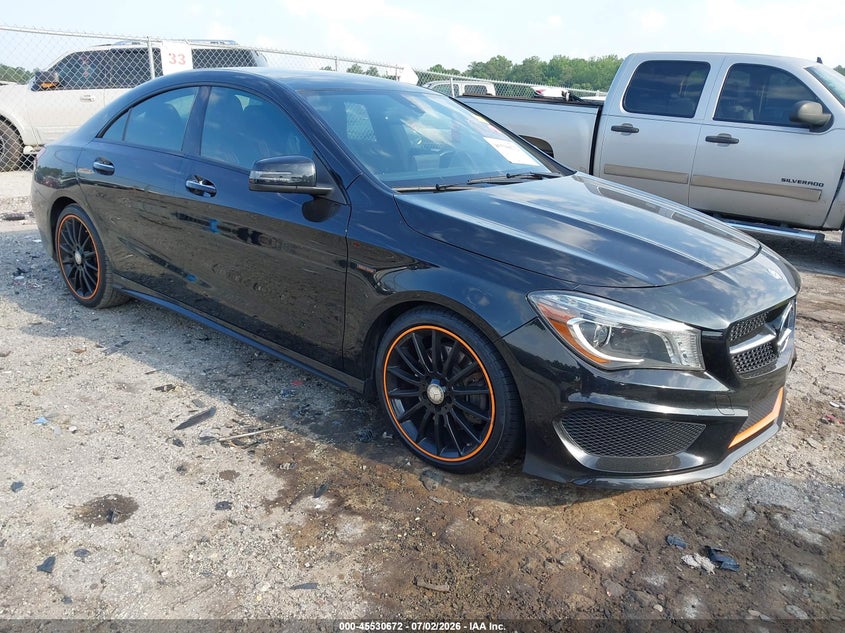 2016 Mercedes-benz Cla-klasse VIN WDDSJ4EBXGN345546 IAAI salvage auction — SIDE, Salvage Title, sold $4,950 on 2026-08-27 (photo 1)