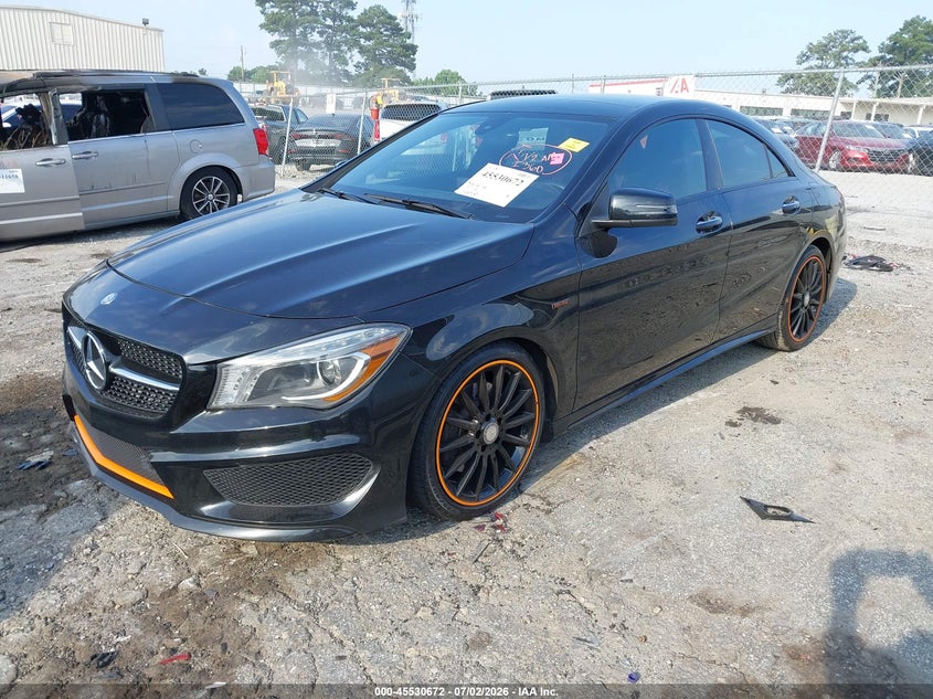 2016 Mercedes-benz Cla-klasse VIN WDDSJ4EBXGN345546 IAAI salvage auction — SIDE, Salvage Title, sold $4,950 on 2026-08-27 (photo 2)
