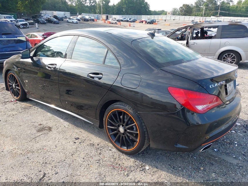 2016 Mercedes-benz Cla-klasse VIN WDDSJ4EBXGN345546 IAAI salvage auction — SIDE, Salvage Title, sold $4,950 on 2026-08-27 (photo 3)