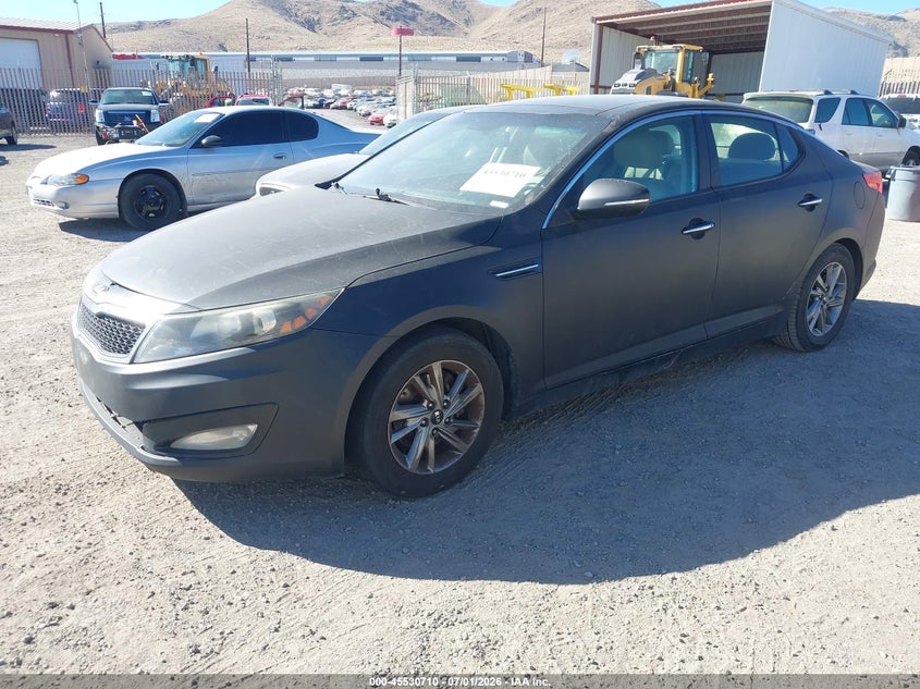 2013 Kia Optima VIN 5XXGN4A79DG207168 IAAI salvage auction — NORMAL WEAR, Clear-Dealer Only (Texas), sold $100 on 2026-07-24 (photo 2)