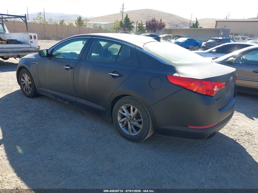 2013 Kia Optima VIN 5XXGN4A79DG207168 IAAI salvage auction — NORMAL WEAR, Clear-Dealer Only (Texas), sold $100 on 2026-07-24 (photo 3)