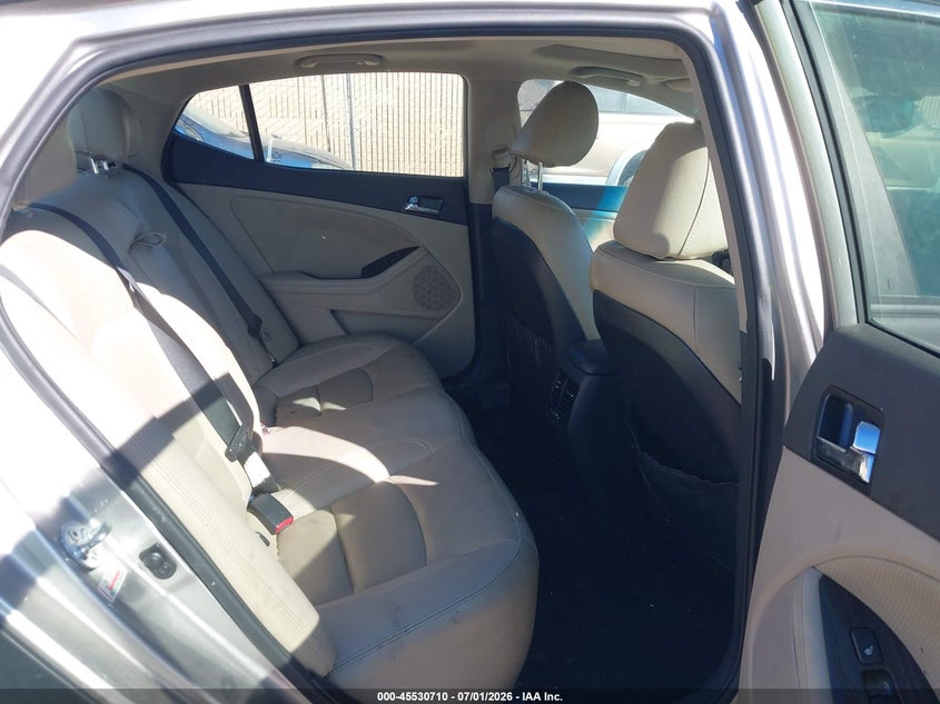 2013 Kia Optima VIN 5XXGN4A79DG207168 IAAI salvage auction — NORMAL WEAR, Clear-Dealer Only (Texas), sold $100 on 2026-07-24 (photo 8)