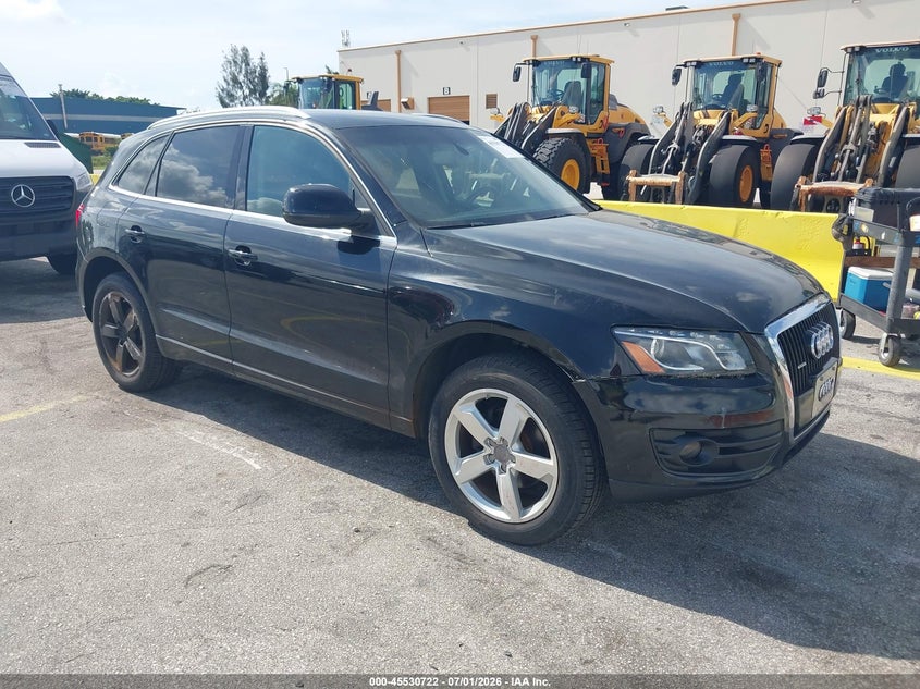 2010 Audi Q5 VIN WA1LKAFP4AA100044 IAAI salvage auction — FRONT END, Clear (Florida), sold $375 on 2026-07-23 (photo 1)