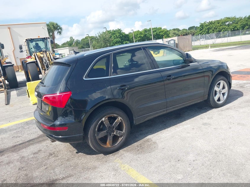 2010 Audi Q5 VIN WA1LKAFP4AA100044 IAAI salvage auction — FRONT END, Clear (Florida), sold $375 on 2026-07-23 (photo 4)