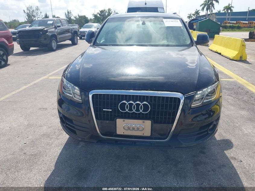 2010 Audi Q5 VIN WA1LKAFP4AA100044 IAAI salvage auction — FRONT END, Clear (Florida), sold $375 on 2026-07-23 (photo 6)