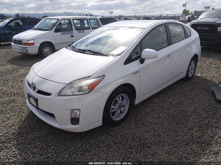 2010 Toyota Prius VIN JTDKN3DU6A0160748 IAAI salvage auction — NORMAL WEAR, Clear - Public Restricted (Oregon), sold $3,800 on 2026-07-06 (photo 2)