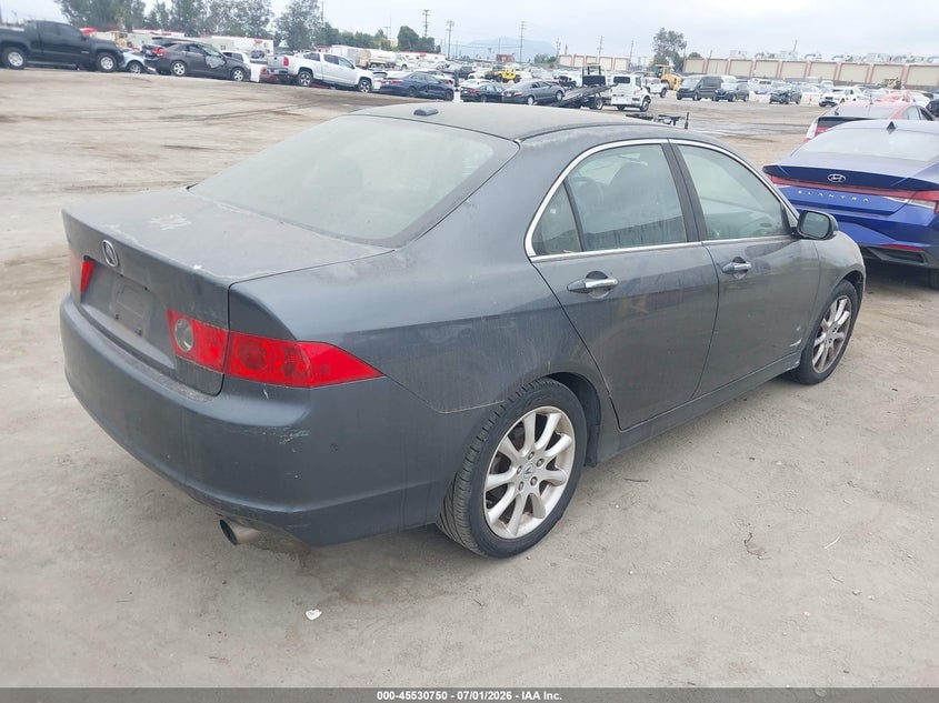 2007 Acura Tsx VIN JH4CL96977C009297 IAAI salvage auction — NORMAL WEAR, Clear - Dealer Only (California), sold $1,200 on 2026-07-15 (photo 4)