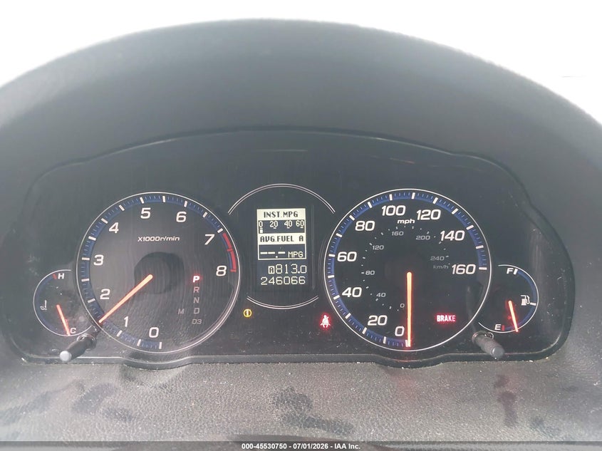 2007 Acura Tsx VIN JH4CL96977C009297 IAAI salvage auction — NORMAL WEAR, Clear - Dealer Only (California), sold $1,200 on 2026-07-15 (photo 7)