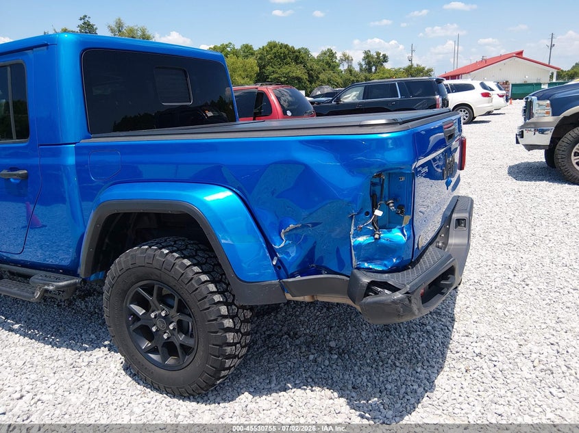 2024 Jeep Gladiator VIN 1C6HJTAG2RL132208 IAAI salvage auction — LEFT REAR, Salvage (Alabama), sold $19,100 on 2026-07-30 (photo 6)
