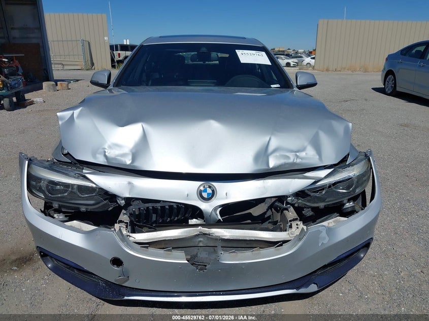 2018 BMW 4er VIN WBA4J1C57JBG78262 IAAI salvage auction — FRONT END, Salvage (California), sold $4,400 on 2026-07-16 (photo 6)