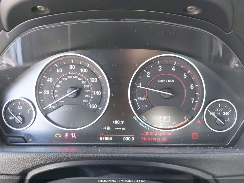 2018 BMW 4er VIN WBA4J1C57JBG78262 IAAI salvage auction — FRONT END, Salvage (California), sold $4,400 on 2026-07-16 (photo 7)